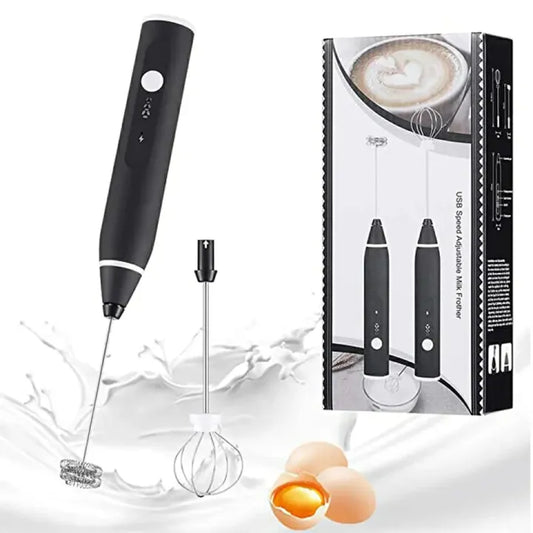 Stainless Steel Automatic Hand Held Electric Mixer - Mini Stirrer - electric beater