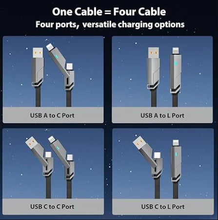 USA sale 4-in-1 Charging Cables